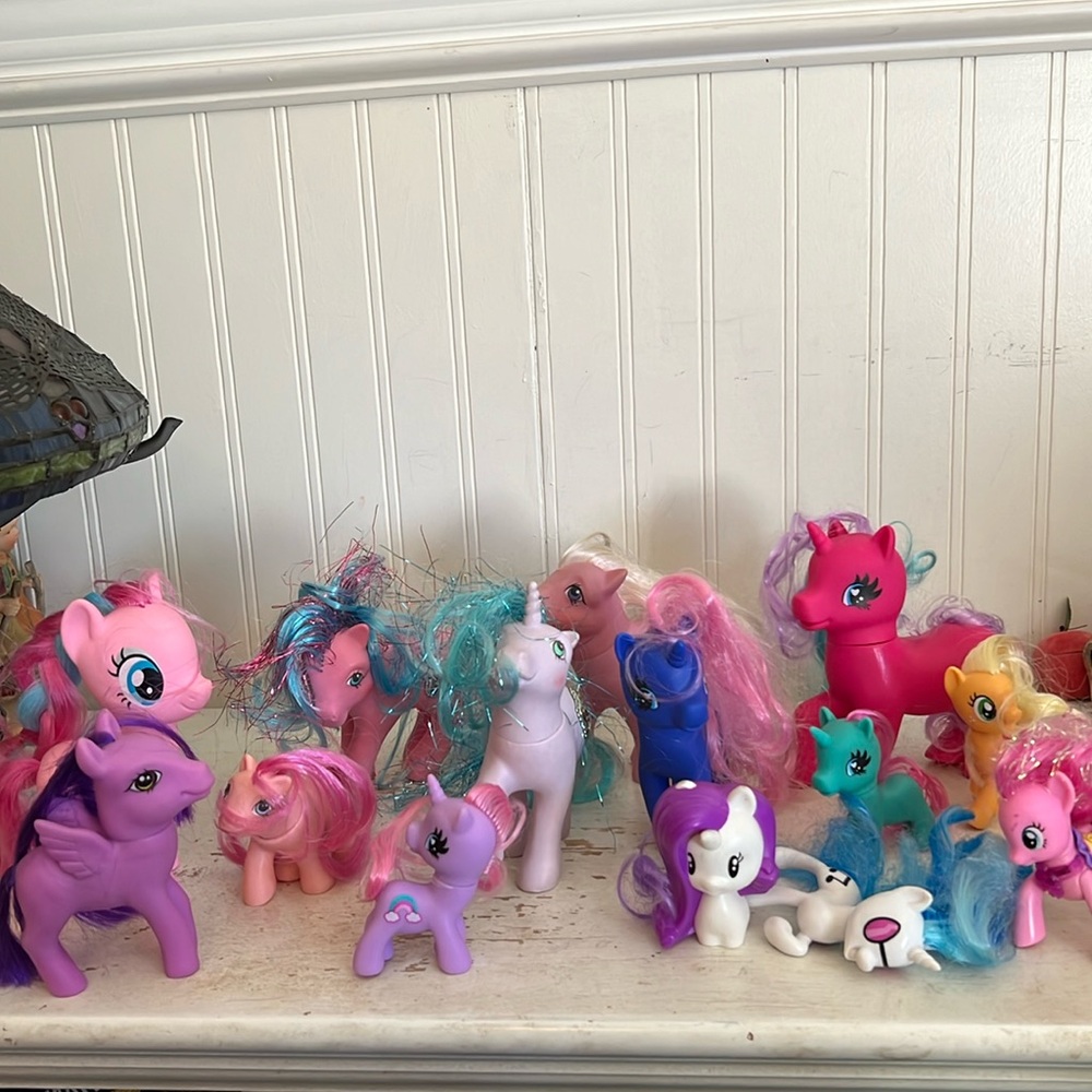Lot 80s g1 & newer my little ponies